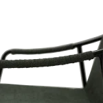 Boto Armchair Sage Green Fabric With Black Metal Legs Crib5 100310370 07 Detail2