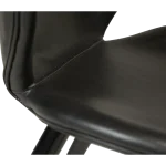 Cloud Bar Stool Vintage Black Art Leather With Black Metal Legs 200800200 07 Detail2