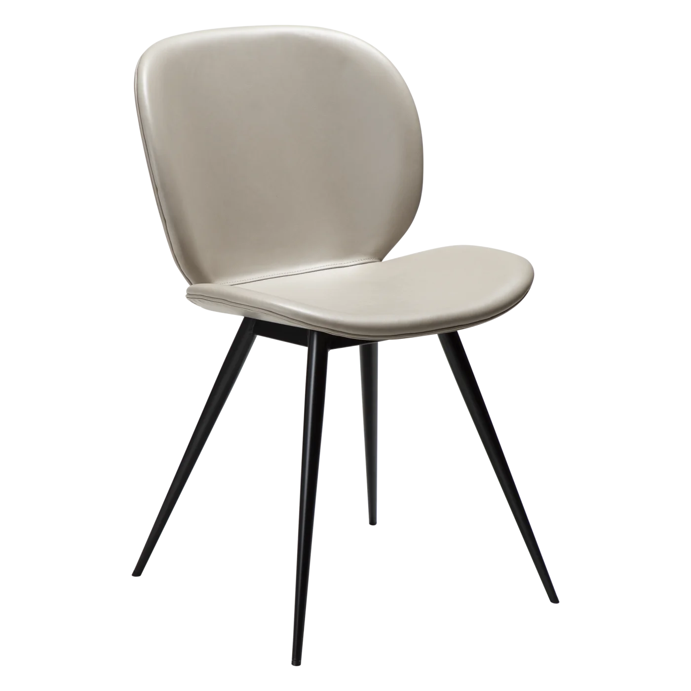 Cloud Chair Cashmere Art Leather With Black Metal Legs 100800231 01 Main