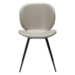 Cloud Chair Cashmere Art Leather With Black Metal Legs 100800231 02 Front