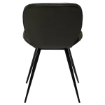 Cloud Chair Vintage Green With Black Conical Metal Legs 100800225 04 Back