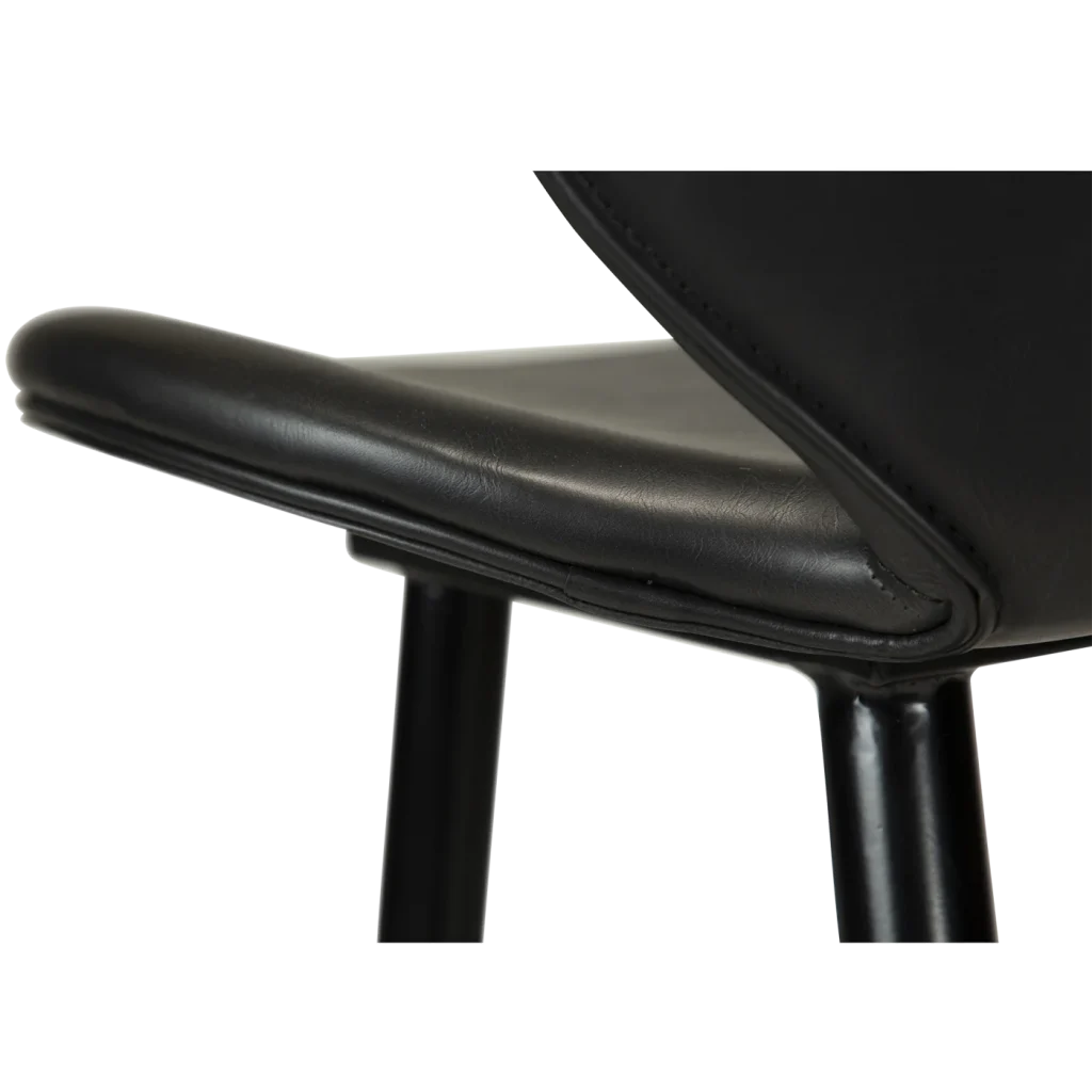 Cloud Counter Stool Vintage Black Art Leather With Black Metal Legs 300800200 08 Detail3
