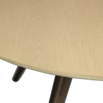 ECLIPSE ROUND TABLE TOP Whitewashed Oak Veneer 400801516 03 Detail1
