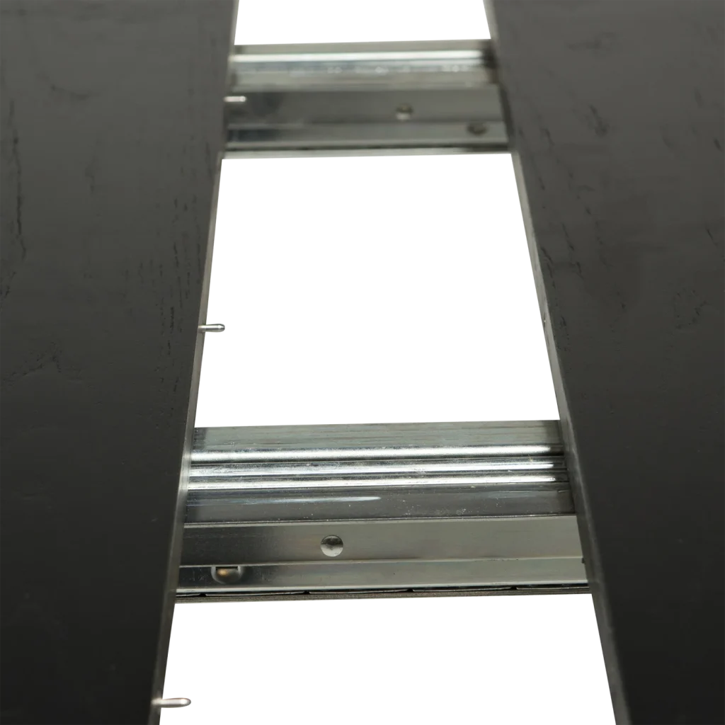 Eclipse Table Black Stained Ash Top 400801400 03 With Black Legs Detail1