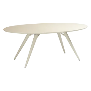 Eclipse Table Bone White Stained Oak Veneer With Bone White Metal Legs 400801508 400801510 01 Main