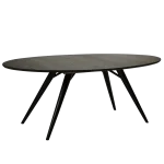 ECLIPSE TABLE Grey Stained Ash W. Black Metal Legs 400801400 400801404 01 Main