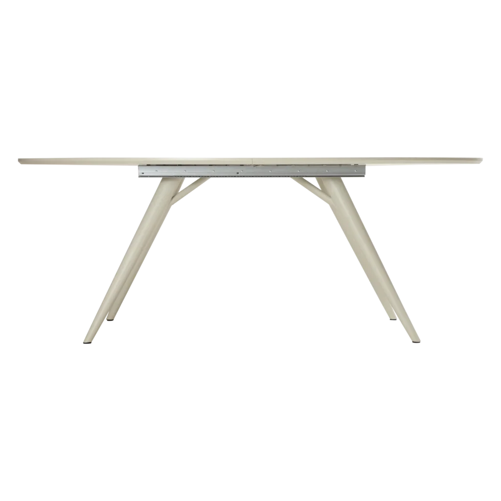 Eclipse Table Legs Bone White Metal 400801510 02 Profile
