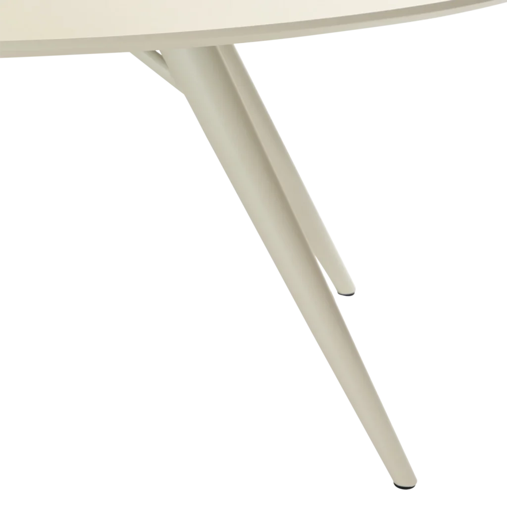 Eclipse Table Legs Bone White Metal 400801510 03 Detail