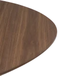 Eclipse Table Walnut Veneer With Black Metal Legs 400801505 400801404 05 Detail2