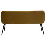 Embrace Bench Bronze Velvet With Black Metal Legs Crib5 700801695 03 Back