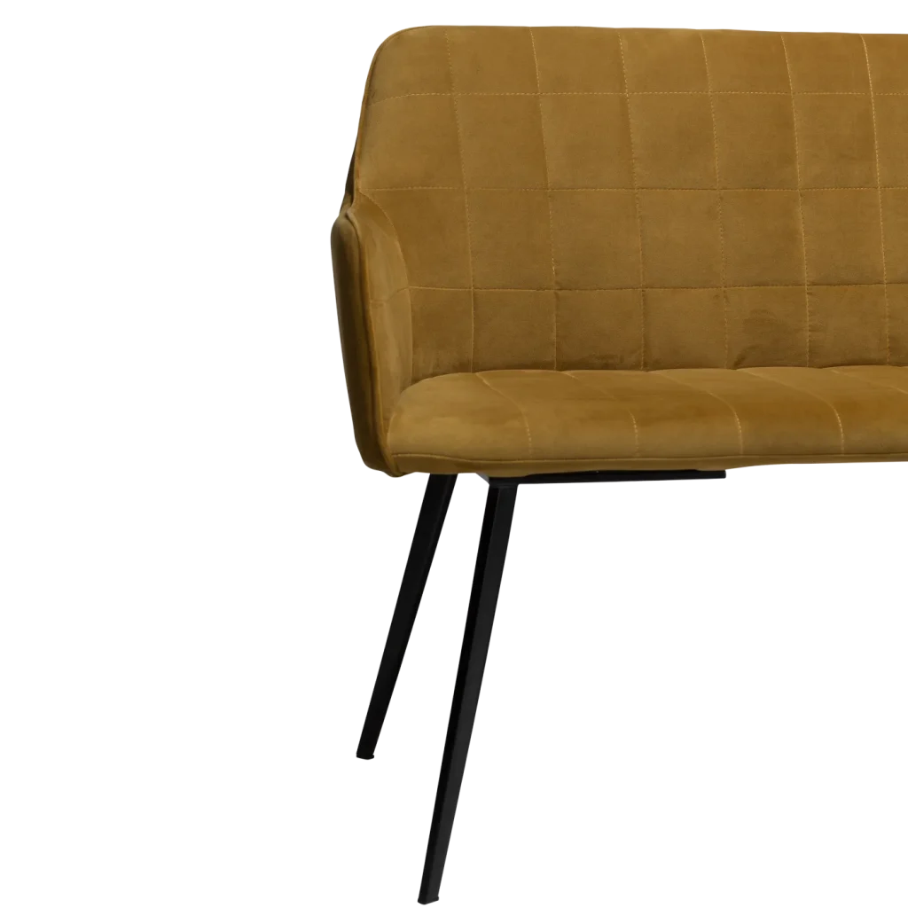 Embrace Bench Bronze Velvet With Black Metal Legs Crib5 700801695 04 Detail1