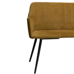 Embrace Bench Bronze Velvet With Black Metal Legs Crib5 700801695 04 Detail1