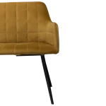 Embrace Bench Bronze Velvet With Black Metal Legs Crib5 700801695 Detail2