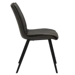 Fierce Chair Vintage Grey Art Leather With Black Metal Legs 100650120 03 Profile