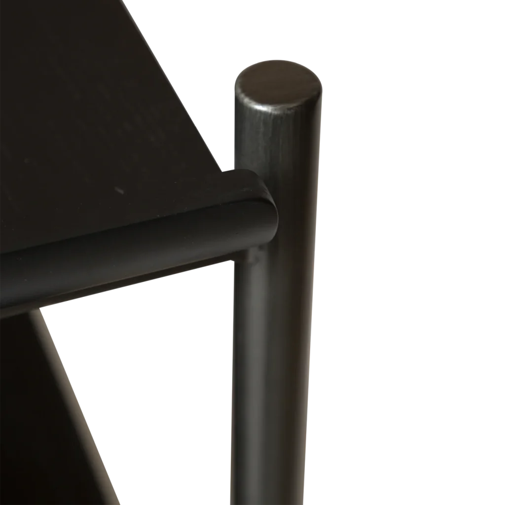 FRIYAY 4 SHELVES Black Stained Ash Veneer Shelves 900800100 03 Detail1