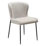 Glam Chair Cashmere Boucle Fabric With Black Metal Legs 100206108 01 Main