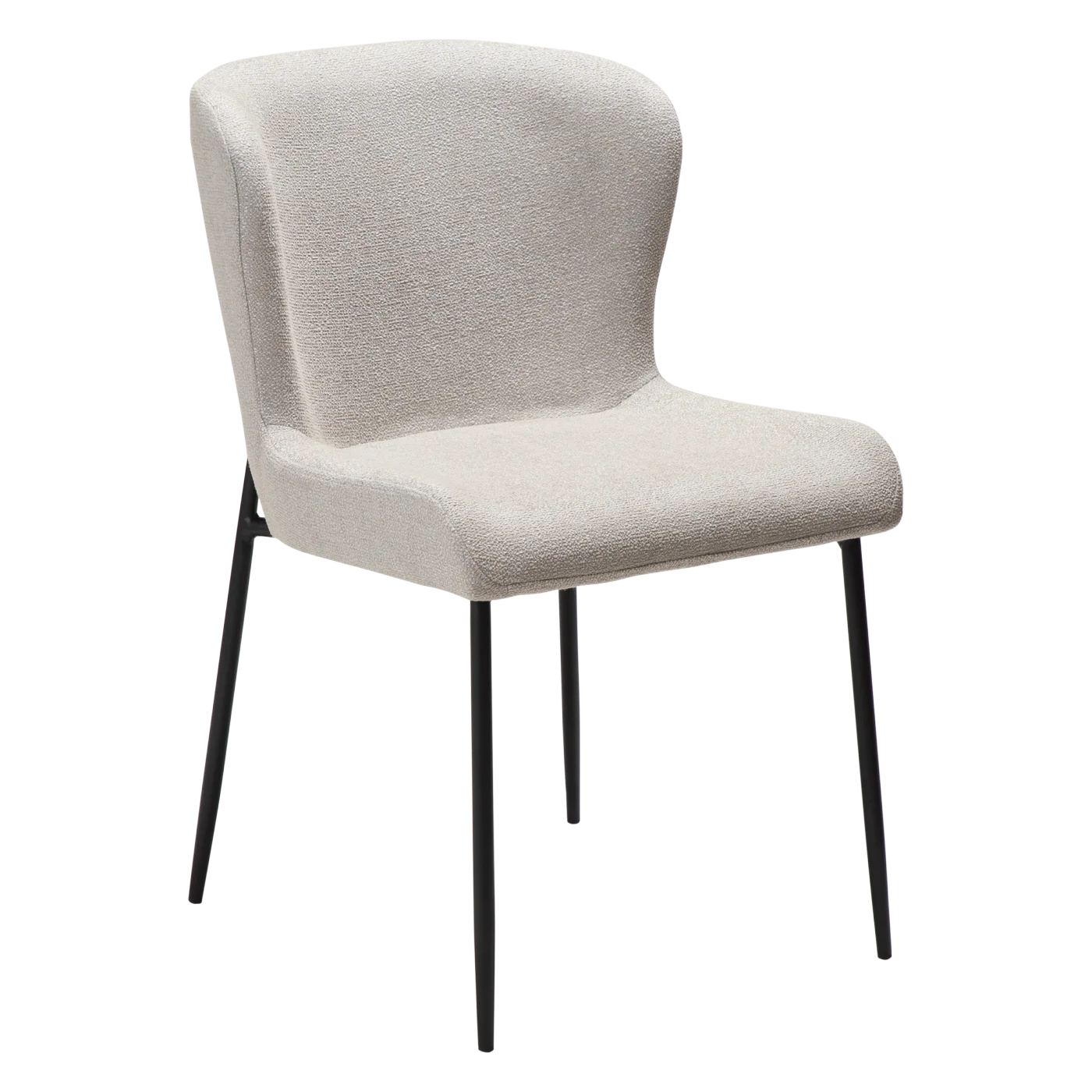 Glam Chair Cashmere Boucle Fabric With Black Metal Legs 100206108 01 Main