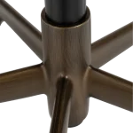 GLAM OFFICE CHAIR Frosted Almond Boucle Fabric W. Antique Brass Office Base 800206127 06 Detail1