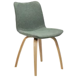 Glee Chair Pebble Green Boucle Fabric With Oak Legs 100203108 01 Main