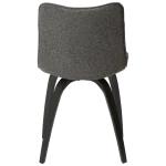 Glee Chair Pebble Grey Boucle Fabric With Black Stained Ash Legs 100203102 04 Back