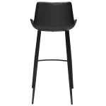 Hype Bar Stool Vintage Black Art Leather With Black Metal Legs Crib5 200800500 04 Back