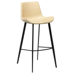 Hype Bar Stool Vintage Ivory Art Leather With Black Metal Legs 200390615 01 Main