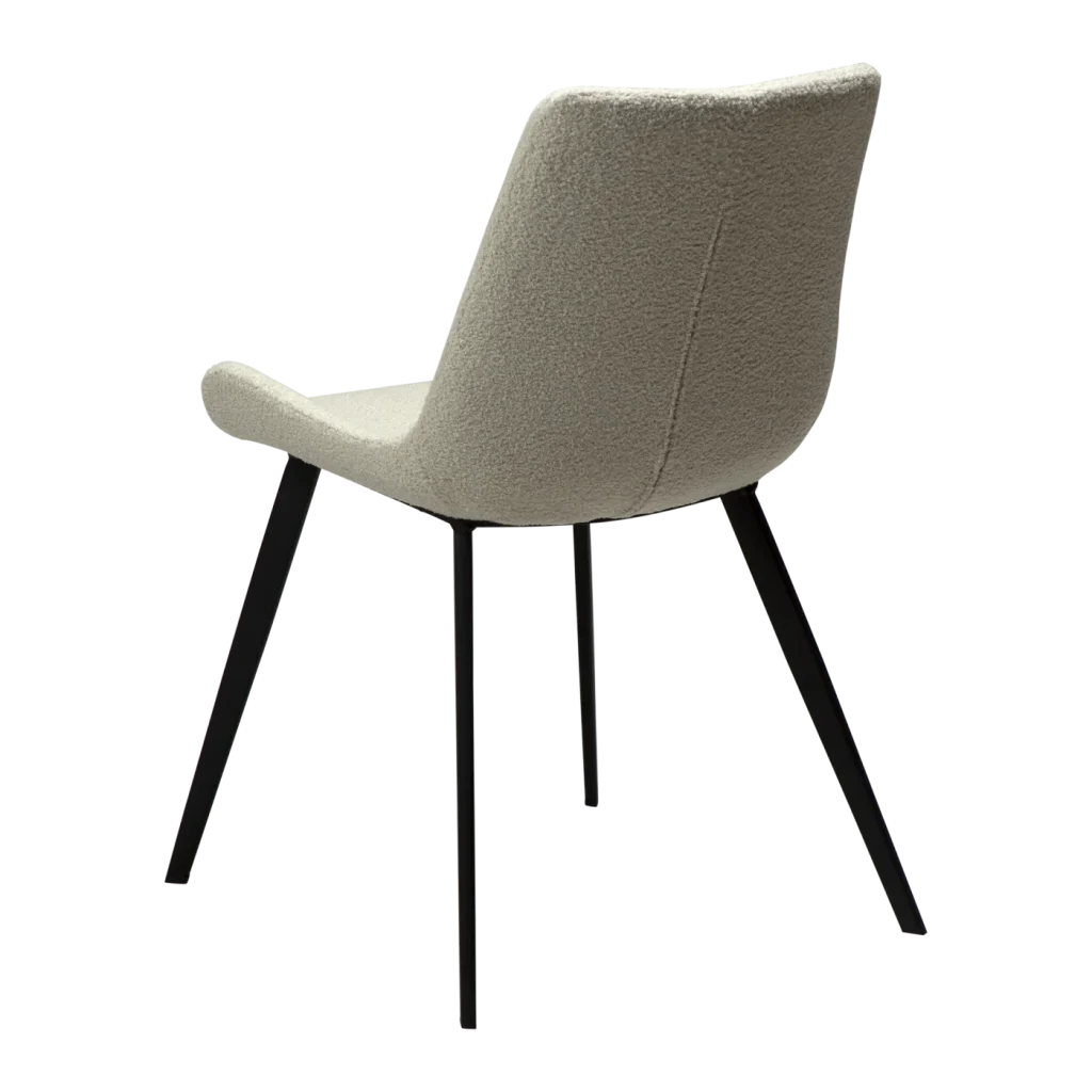 Hype Chair Dove Rpes Boucle Fabric With Black Metal Legs 100690628 05 Back Angle