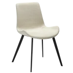 Hype Chair Simply Beige Boucle Fabric With Black Metal Legs 100690705 01 Main