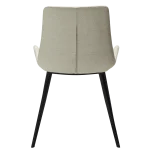 Hype Chair Simply Beige Boucle Fabric With Black Metal Legs 100690705 04 Back