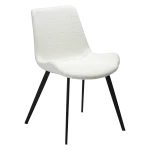 Hype Chair Snow Rpes Boucle Fabric With Black Metal Legs 100690627 01 Main