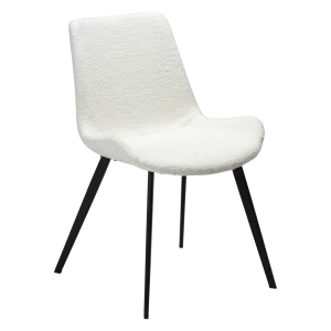 Hype Chair Snow Rpes Boucle Fabric With Black Metal Legs 100690627 01 Main
