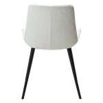 Hype Chair Snow Rpes Boucle Fabric With Black Metal Legs 100690627 04 Back