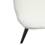 Hype Chair Snow Rpes Boucle Fabric With Black Metal Legs 100690627 07 Detail2