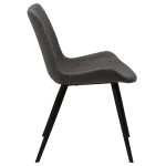 Hype Chair Stone Rpes Boucle Fabric With Black Metal Legs 100690629 03 Profile