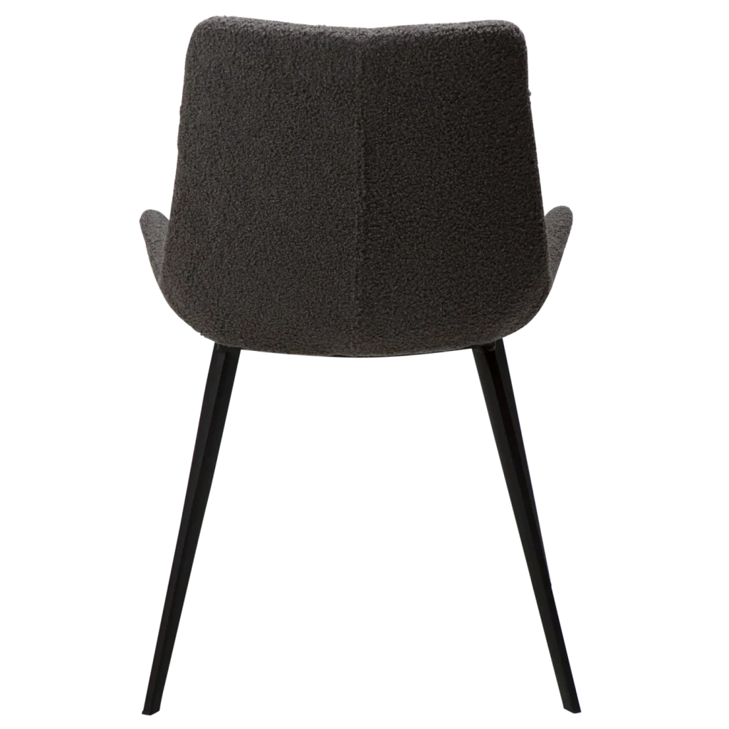 Hype Chair Stone Rpes Boucle Fabric With Black Metal Legs 100690629 04 Back