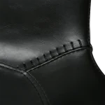 Hype Chair Vintage Black Art Leather With Black Metal Legs 100690611 07 Detail2