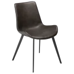 Hype Chair Vintage Grey Art Leather With Black Metal Legs 100690652 01 Main
