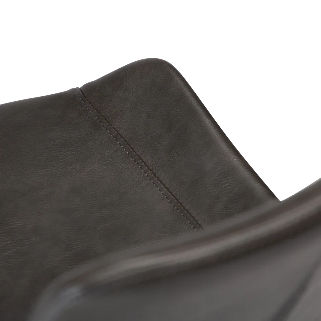 Hype Chair Vintage Grey Art Leather With Black Metal Legs 100690652 06 Detail1
