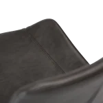 Hype Chair Vintage Grey Art Leather With Black Metal Legs 100690652 06 Detail1
