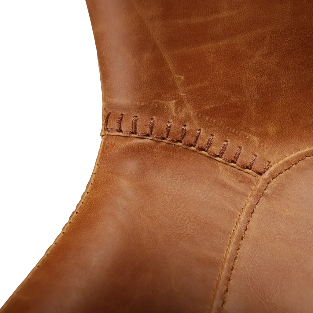 Hype Chair Vintage Light Brown Art Leather With Black Metal Legs 100690620 03 Detail1