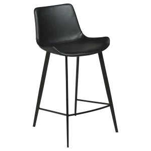Hype Counter Stool Black Art Leather With Black Metal Legs 200490708 01 Main