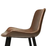 Hype Counter Stool Vintage Cocoa Art Leather With Black Metal Legs 200490820 06 Detail1