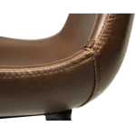 Hype Counter Stool Vintage Cocoa Art Leather With Black Metal Legs 200490820 08 Detail3