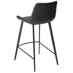 Hype Counter Stool Vintage Grey Art Leather With Black Metal Legs 200490705 05 Back