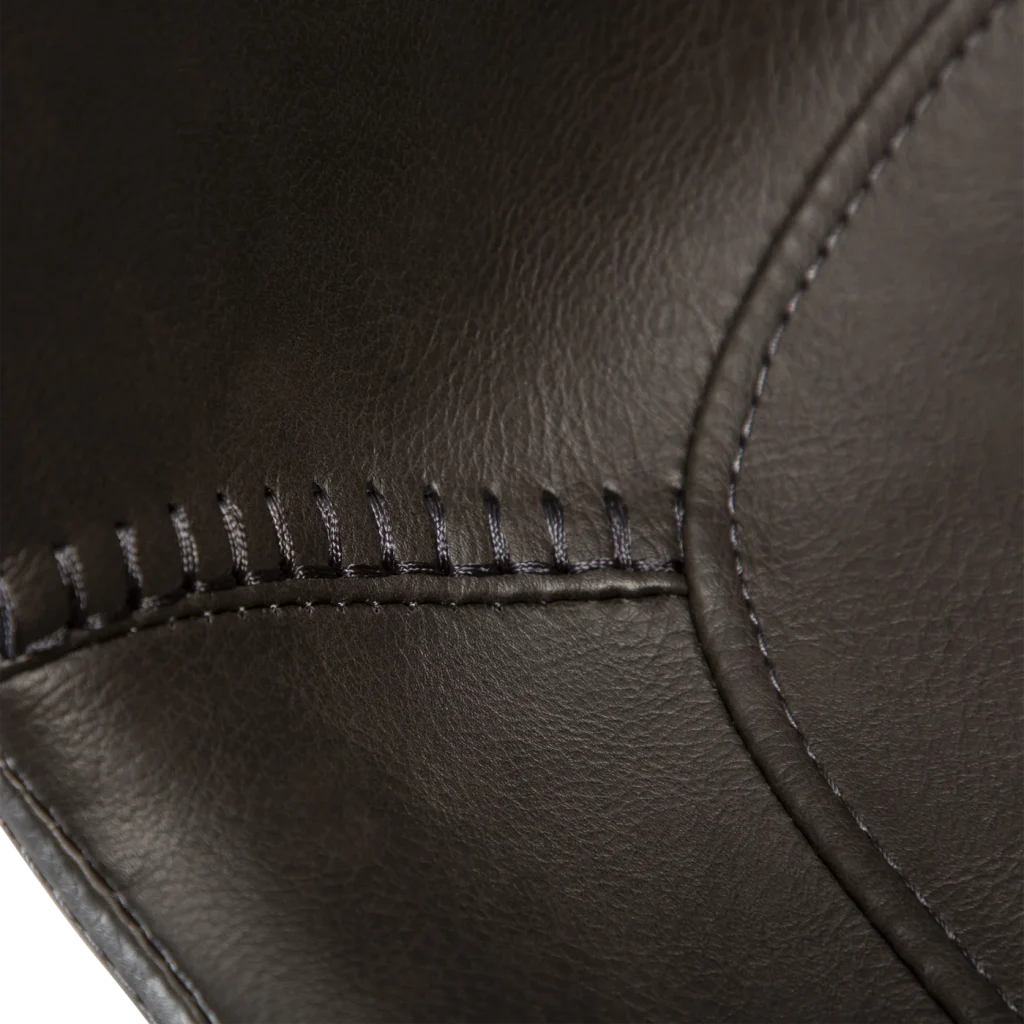 Hype Counter Stool Vintage Grey Art Leather With Black Metal Legs 200490705 06 Detail1