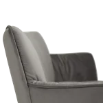 Join Bench Alu Velvet With Black Conical Metal Legs 700680110 06 Detail1