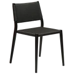 Loop Chair Black Paper Cord With Black Metal Legs 100500700 01 Main
