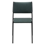 Loop Chair Green Gables Paper Cord With Black Metal Legs 100500712 02 Front