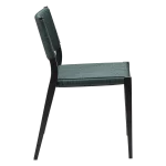 Loop Chair Green Gables Paper Cord With Black Metal Legs 100500712 03 Profile
