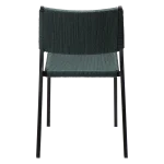 Loop Chair Green Gables Paper Cord With Black Metal Legs 100500712 04 Back